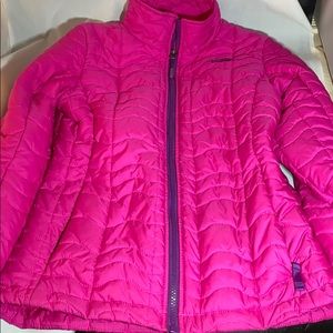 Girls North Face jacket coat small puffer pink